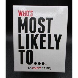 Whos Most Likely To... Party Game For Adults And Teens  DSS Games  Ages 17+